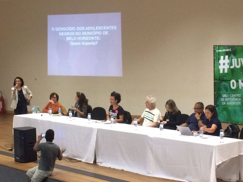 Audiência Pública sobre Genocídio da Juventude Negra. Pesquisadora Rejane Ferreira dos Reis (UFMG).