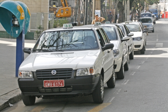 terminal de ponto de taxi