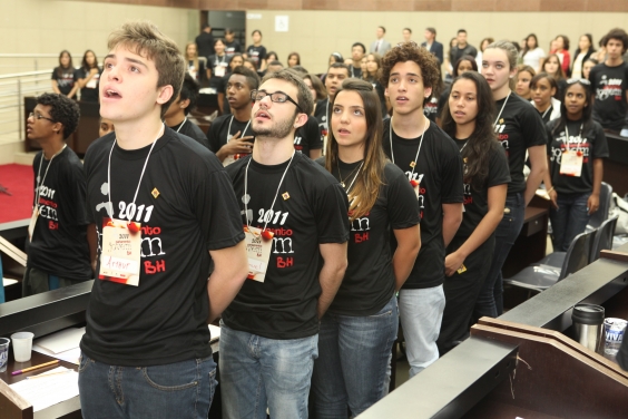 reunião do parlamento jovem