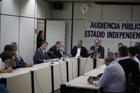 Audiência sobre impactos dos jogos no Estádio Independência