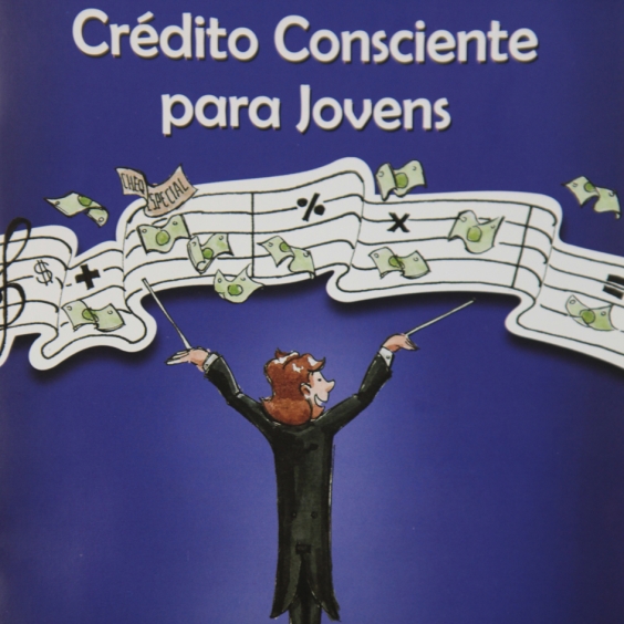 foto da capa do folheto da campanha crédito consciente jovens