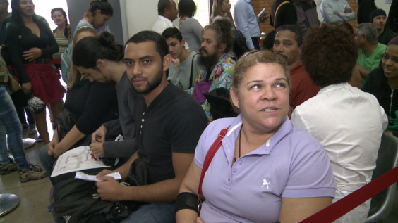 De 7 de janeiro a 4 de maio foram atendidas em média 134 pessoas diariamente no posto do TRE na Câmara - Foto: TV Câmara