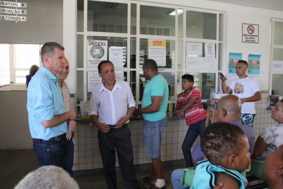 Comissão visita três centros de saúde na região do Barreiro. Foto: Divulgação CMBH