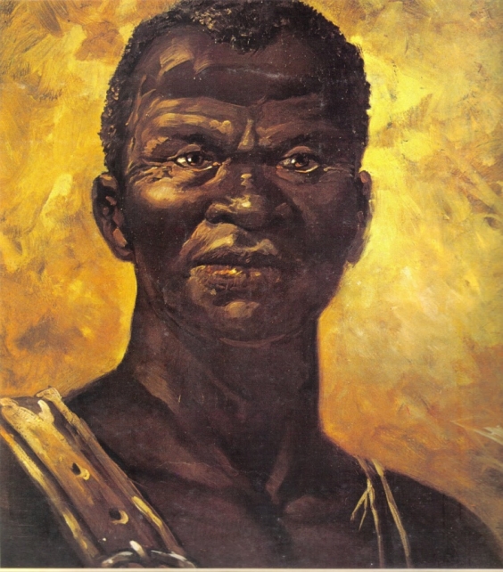 Data é celebrada no dia da morte do líder negro Zumbi dos Palmares, ocorrida em 1695 (Óleo de Manuel Victor) 