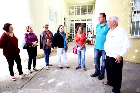 Comissão de Saúde, gestores e comunidade em visita técnica ao Centro de Saúde Ribeiro de Abreu