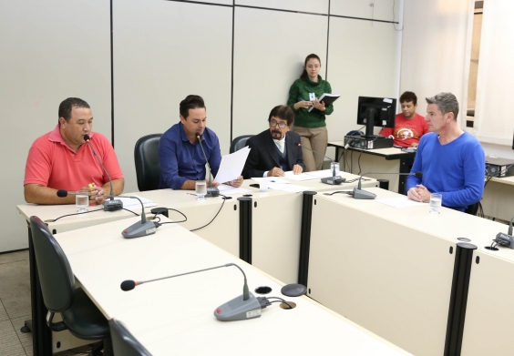 Vereadores Edmar Branco, Rafael Martins, Eduardo da Ambulância e Juliano Lopes