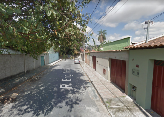 Trecho da Rua Engenheiro Teófilo Ribeiro, no Bairro Piratininga, sofre com os alagamentos no período de chuvas