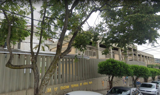 parte da fachada da escola municipal de Ensino Especial de Venda Nova