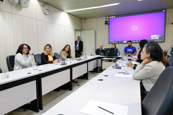 visão do plenário helvécio arantes reunindo participantes da audiência pública