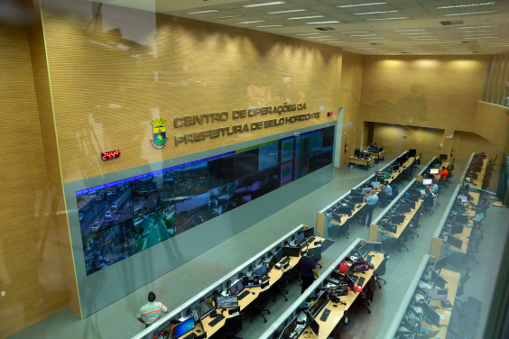 Centro de operações da Prefeitura