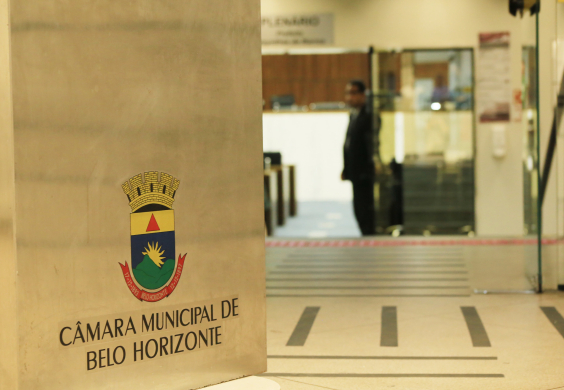 fachada do plenário da câmara municipal de belo horizonte