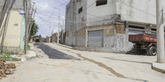 Vista de rua da Vila Montes Claros