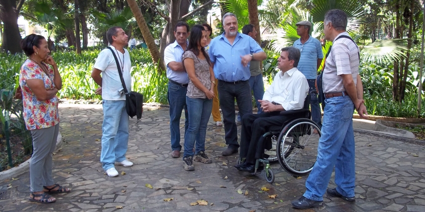 Comissão faz visita técnica para analisar acessibilidade