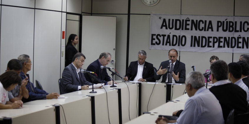 Audiência sobre impactos dos jogos no Estádio Independência