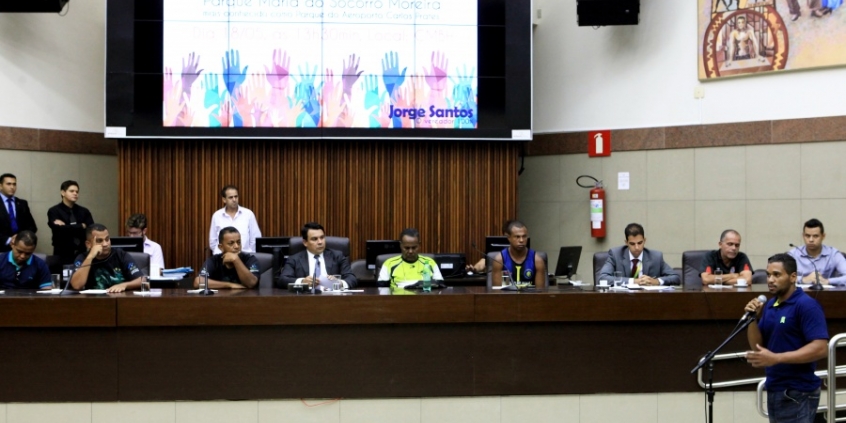 Audiência debateu situação do Parque do Aeroporto Carlos Prates. Foto: Rafa Aguiar