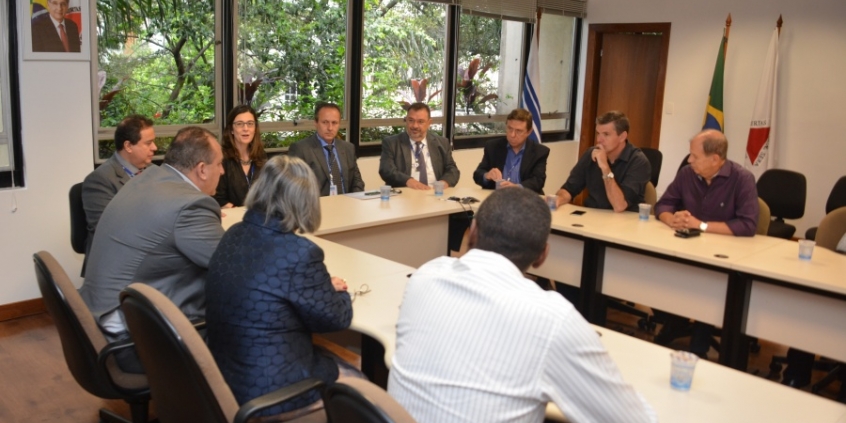 A presidente e os diretores da Copasa esclareceram dúvidas dos vereadores na reunião desta quinta-feira. Foto: Bernardo Dias