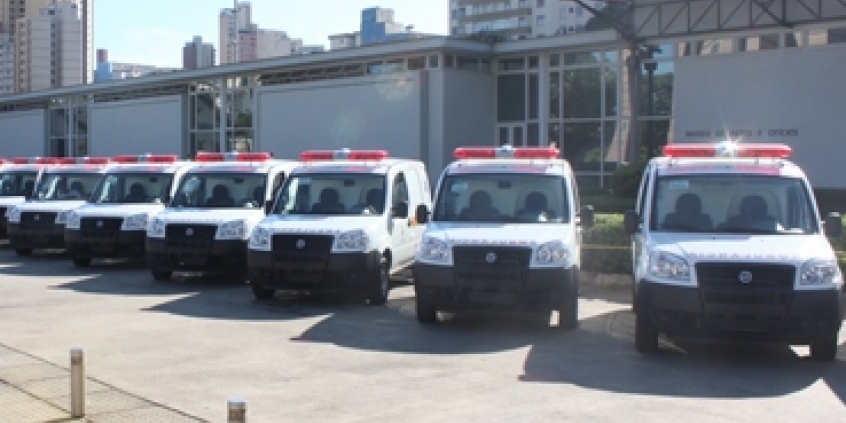 Veículosalugados pela PBH prestam serviços à Secretaria Municipal de Saúde (Foto: Portal PBH)
