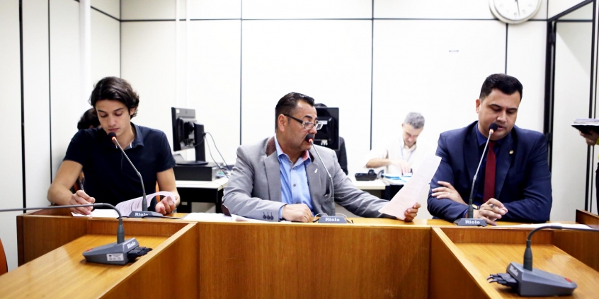 Vereadores Doorgal Andrada, Autair Gomes e Irlan Melo