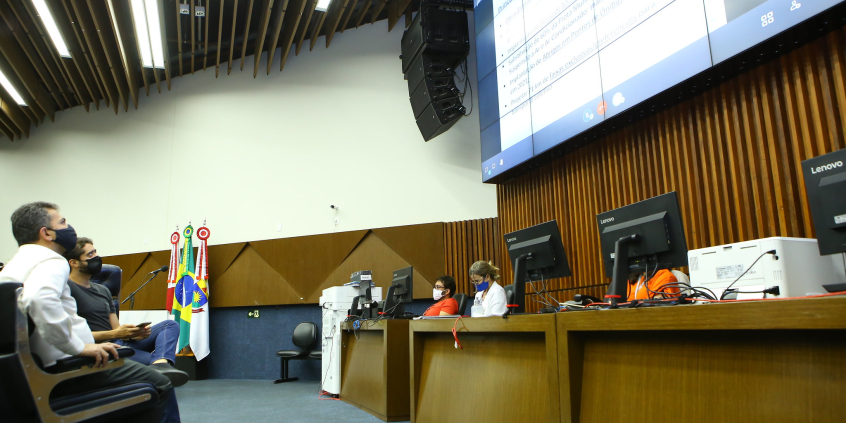 Audiência pública da Comissão de Orçamento e Finanças Públicas, nesta quinta-feira (15/10), que apresentou Projeto de Lei de Revisão do Plano Plurianual de Ação Governamental (PPAG) 2018-2021 da PBH, nas Áreas de Resultado Sustentabilidade Ambiental, Habitação e Urbanização, Mobilidade Urbana e Segurança
