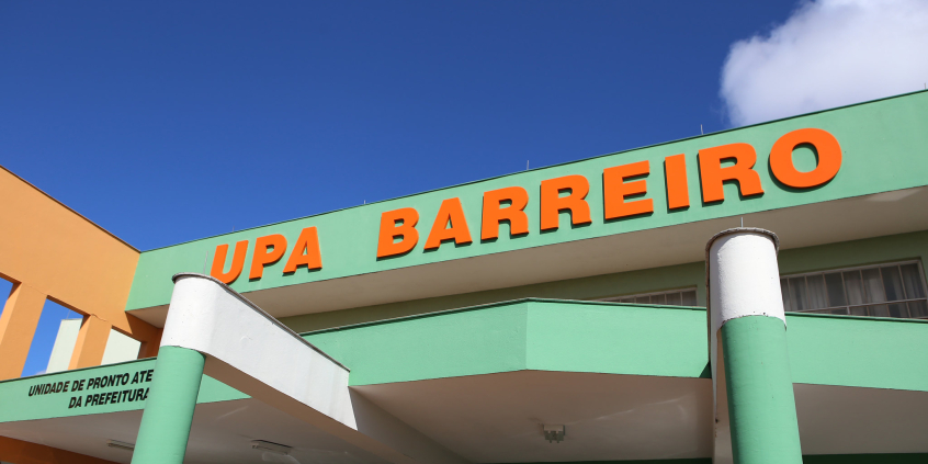 Fachada da UPA Barreiro 