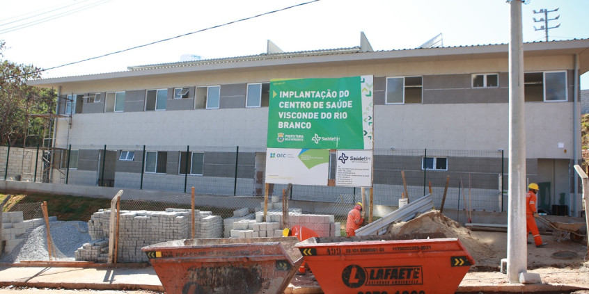 Na próxima terça (14/9), serão vistoriadas, pela Comissão de Saúde e Saneamento, obras do novo Centro de Saúde Visconde do Rio Branco, na Região de Venda Nova