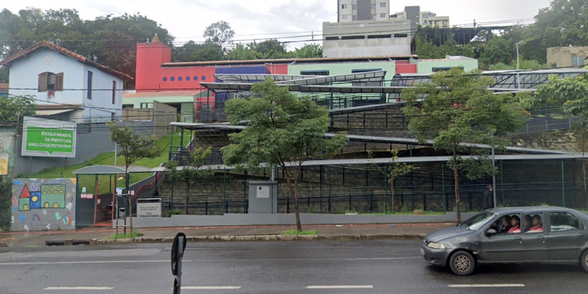 Trânsito intenso na entrada da Emei Cinquentenário, no Bairro Betânia, será fiscalizado nesta segunda (28/3)