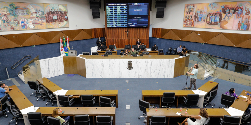 Vereadores no Plenário Amintas de Barros