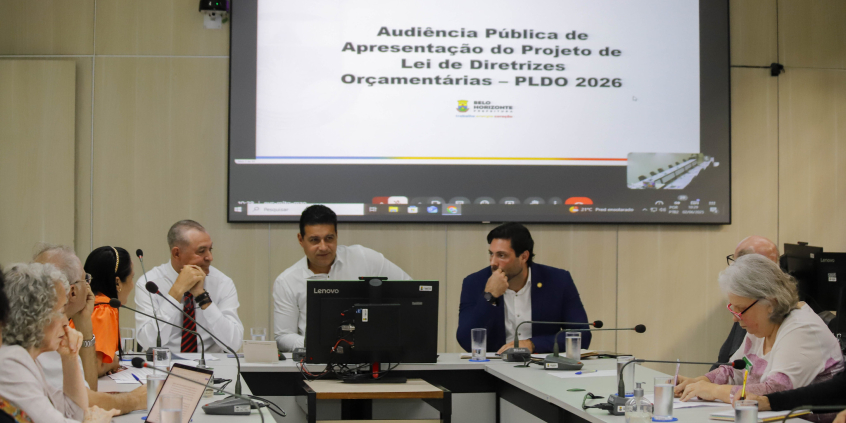 Vereadores e convidados participam de audiência no Plenário Helvécio Arantes
