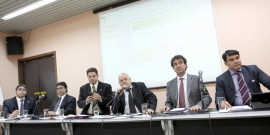 Comissão de Orçamento avalia prestação de contas do Executivo e da CMBH, em audiência pública realizada nesta 3a-feira (26/02)