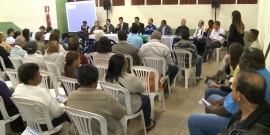 Em audiência, moradores questionaram ausência de espaços de lazer no Barreiro. Área de 12mil m² será centro esportivo.