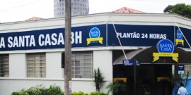 portaria do serviço funerário da Santa Casa