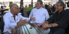 Ex-vereadores que foram jogadores discutem a Copa 