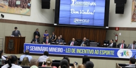 Seminário na Câmara discute Lei de Incentivo ao Esporte. Foto: Divulgação CMBH