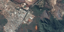 Vereadores debaterão projeto da PBH que prevê desafetação de terrenos na Estação Ecológica de Fechos. Imagem: Google Earth