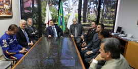 Reunião da Mesa Diretora da Câmara de BH com o prefeito