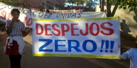 Moradores de ocupação Rosa Leão, em Belo Horizonte, protestam contra possível despejo