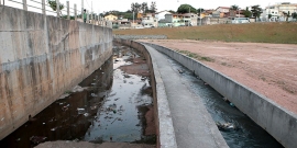 Obras do Drenurbs, de recuperação de rios e córregos de BH