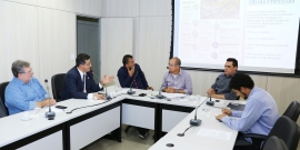 Audiência pública da Comissão de Desenvolvimento Econômico, Transporte e Sistema Viário debateu gestão municipal de inundações, no dia 19 de abril de 2018