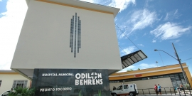 Fachada do Hospital Municipal Odilon Behrens