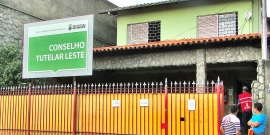 Fachada do Conselho Tutelar Leste