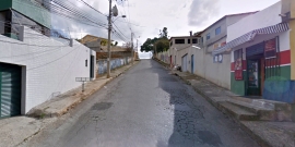 Rua Teófilo Filho, entre ruas Santos e Lindolfo de Azevedo, Bairro Estoril, Região Oeste 