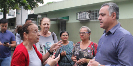 Vereador Fernando Borja e representantes do Conselho Distrital Venda Nova, Comissão Local de Saúde da Upa Venda Nova, trabalhadores da Upa Venda Nova, Posto de Saúde Mantiqueira e Posto de Saúde Jardim Leblon, em visita técnica à UPA Venda Nova