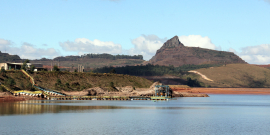 Barragem de rejeitos Maravilhas II em Itabirito