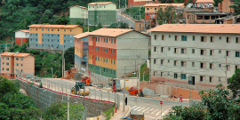 imagem de um conjunto habitacional popular urbanizado 