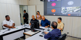 Vereadores no Plenário Helvécio Arantes