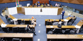 Vereadores no Plenário da CMBH