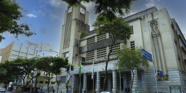 Fachada do prédio da Prefeitura de BH