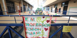 interior de escola pública