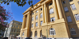 Fachada do Centro Cultural Banco do Brasil onde aconteceu a exposição