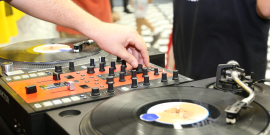 dj opera mesa de som